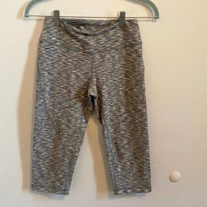 Zella by Nordstrom Spacedye Crop Leggings